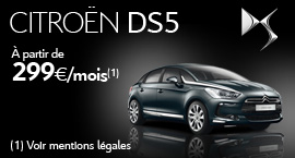 Offre promotion Citroën DS5