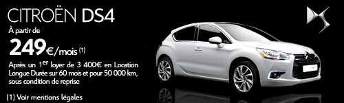 Offre promotion Citroën DS4